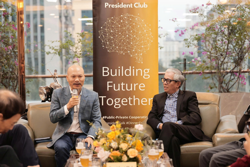 Chủ tịch Misa - ông Lữ Thành Long chia sẻ tại sự kiện