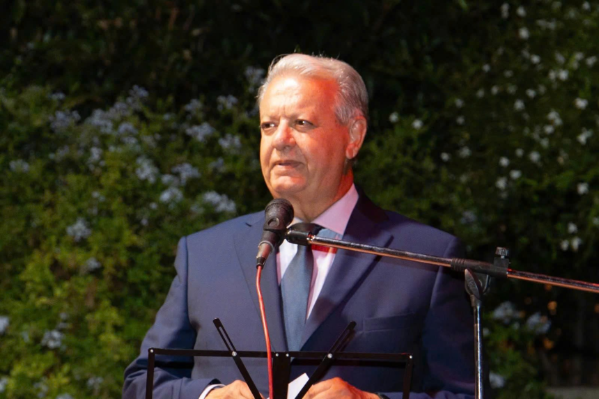 Nhà thơ, nhà văn Giuseppe Bova - Chủ tịch Hiệp hội Văn hóa Rhegium Julii của Ý