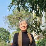 Tác giả bài viết – Thái Thị Hải - Cựu giáo viên Văn trường PTTH chuyên Ngữ, Đại học ngoại ngữ, Đại học Quốc gia Hà Nội